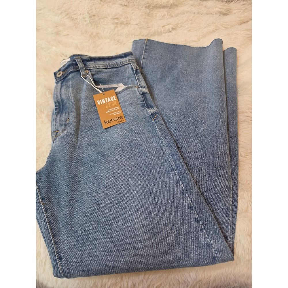 NWT Kensie Jeans The Kaya High Rise Wide Leg Vintage Luxe Denim - Size 8/29